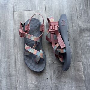 Chaco W 8 Aerial Rosette Sandal Toe Loop Hike Adjustable Z/2 Gorpcore Granola